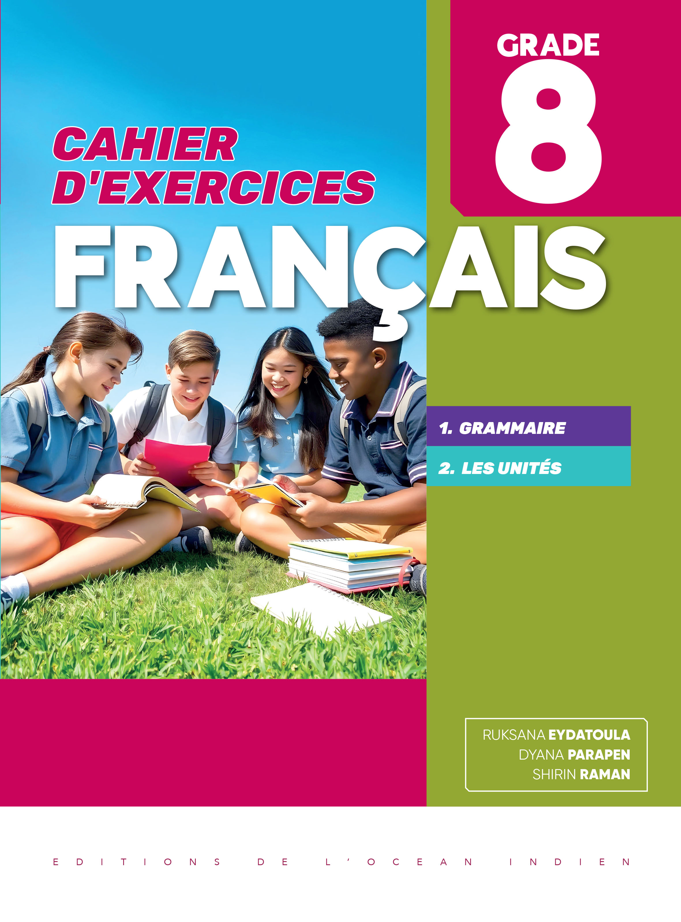 Cahier d'Exercise Francais Grade 8 -  Parapen/Raman